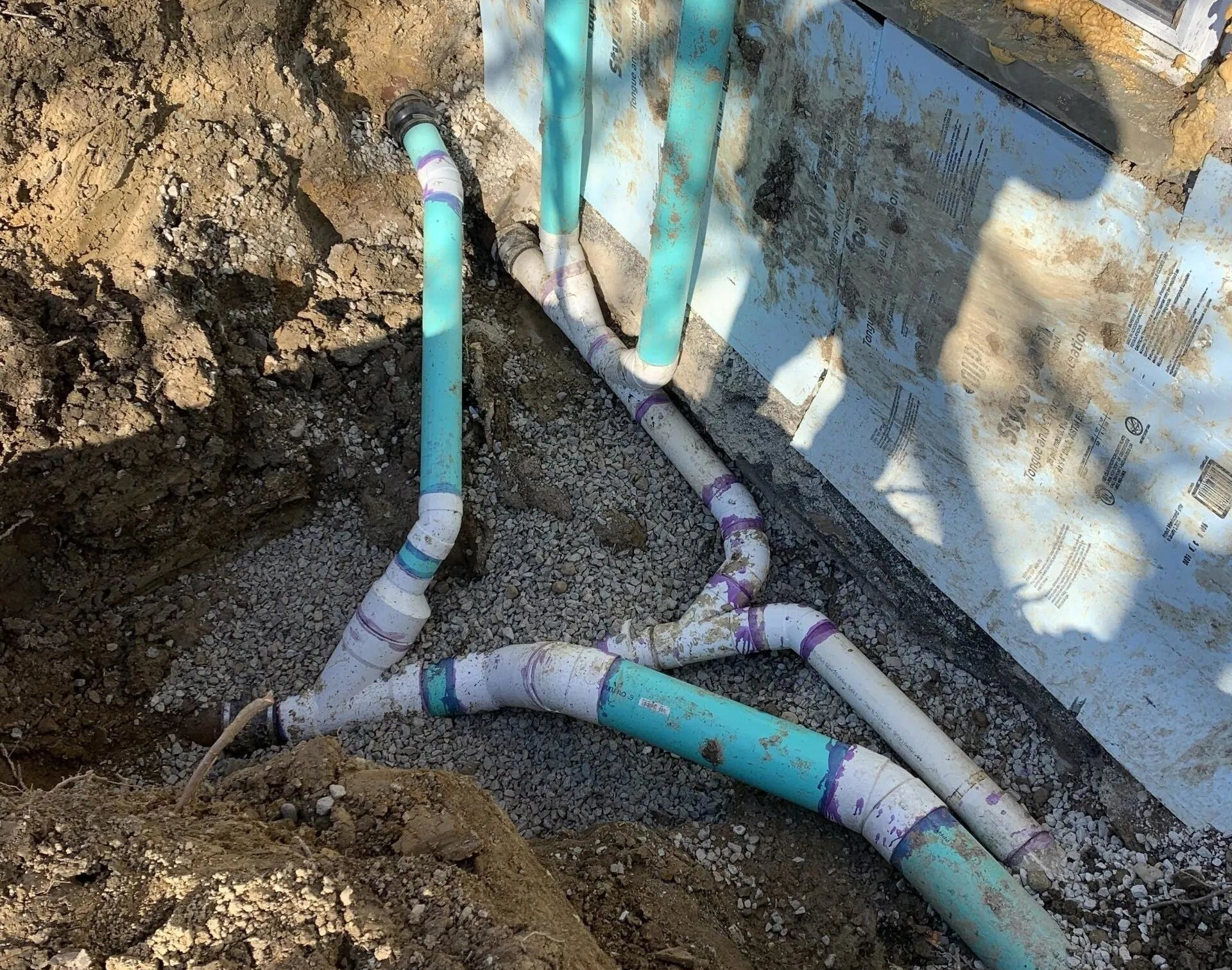 sewer line